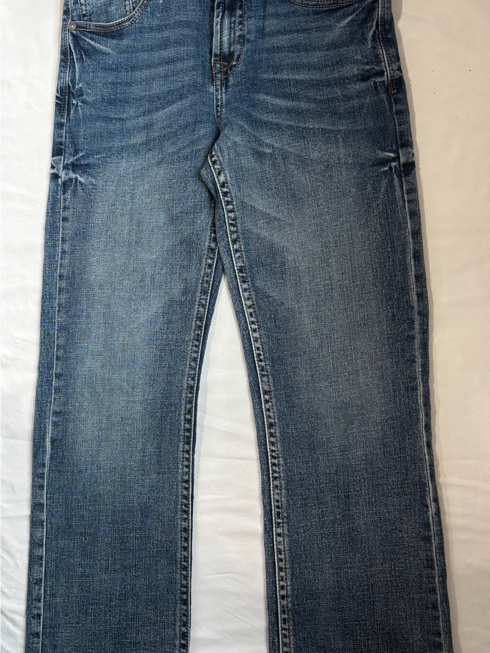 Lucky Brand Women's Medium Blue Straight-Leg Jeans
